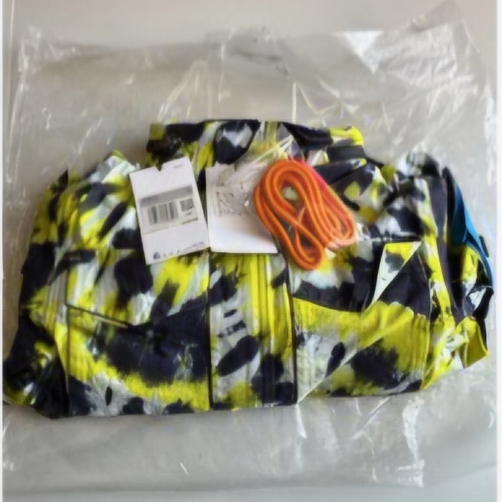 Nike Off White Nike Off White Tie-Dye Jacket with Orange Accents - Picture 5 of 6